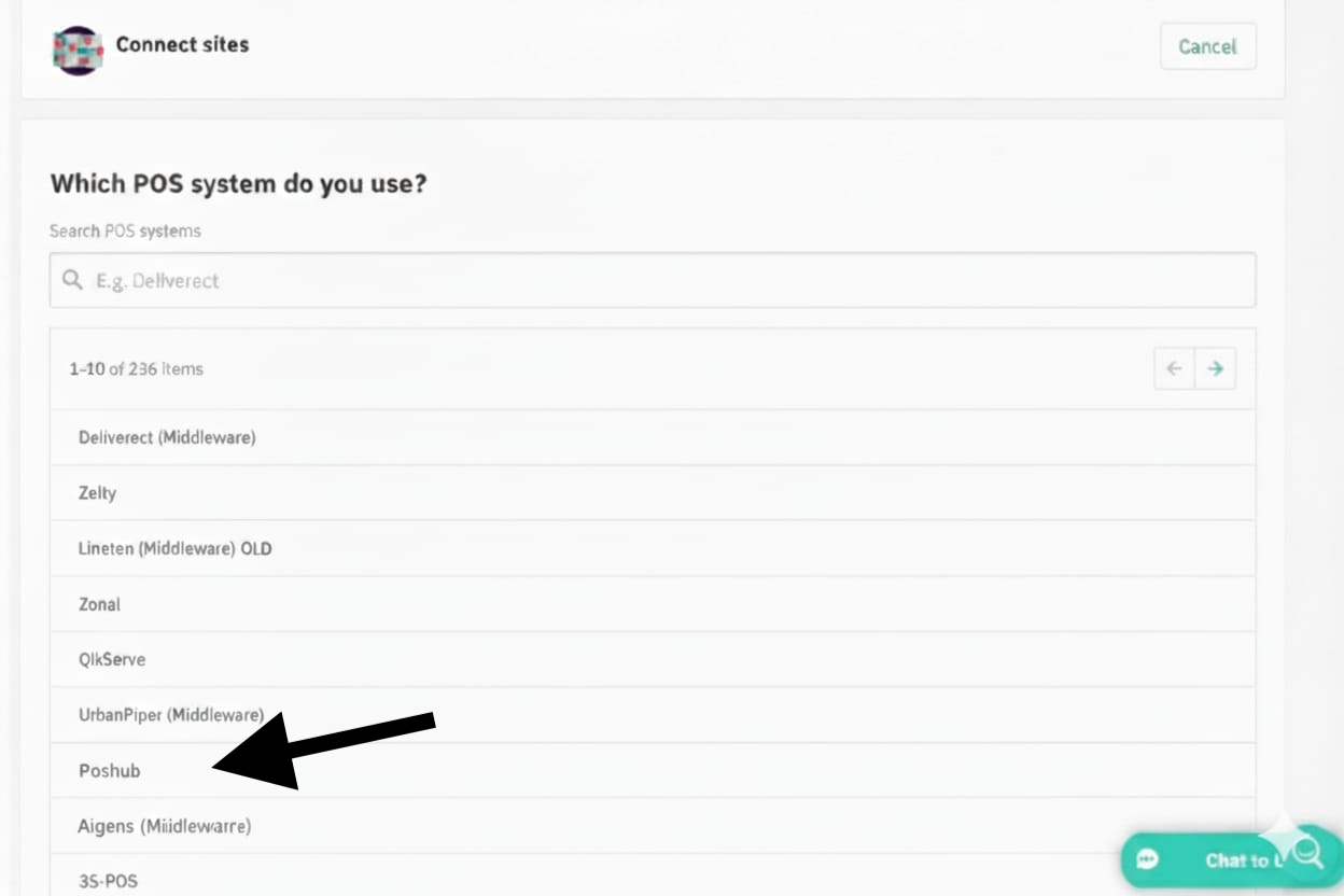Connect Your Sites screenshot